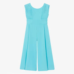 Abel & Lula - Girls Deep Pink Jumpsuit | Childrensalon Outlet