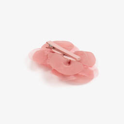 Abel & Lula-Girls' Soft Pink Chiffon Flower Clip | Childrensalon Outlet
