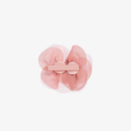 Abel & Lula-Girls' Soft Pink Chiffon Flower Clip | Childrensalon Outlet