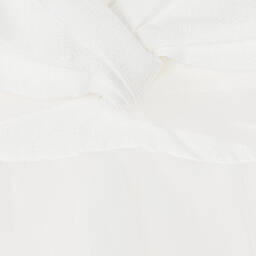 Abel & Lula-Girls White Tulle Waterfall Dress | Childrensalon Outlet