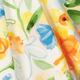 Abel & Lula-Желтое платье в цветочек для девочек | Childrensalon Outlet