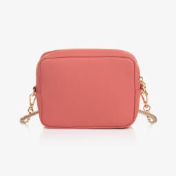 Abel & Lula-Pink Quilted Faux Leather Bag (17cm) | Childrensalon Outlet