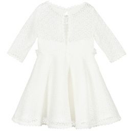 Abel & Lula-White Lace Flower Dress | Childrensalon Outlet