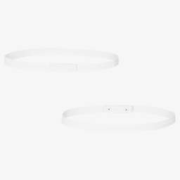 Abel & Lula-Белое плиссированное платье из тюля | Childrensalon Outlet