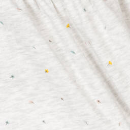 ابسوربا-فستان قطن جيرسي لون رمادي للمولودات | Childrensalon Outlet