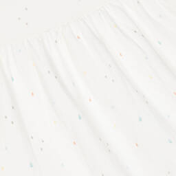 Absorba-Baby Girls Ivory Cotton Raindrop Dress | Childrensalon Outlet