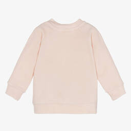 Absorba-Baby Girls Pink Terry Sweatshirt | Childrensalon Outlet