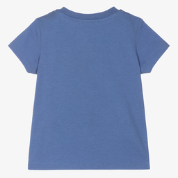 Absorba-تيشيرت أطفال ولادي قطن لون أزرق | Childrensalon Outlet