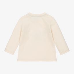 Absorba-Boys Ivory Cotton Top | Childrensalon Outlet