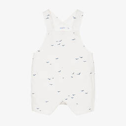 Absorba-Белый полукомбинезон из органического хлопка | Childrensalon Outlet