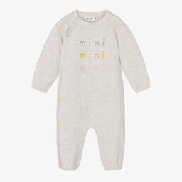 Absorba-Серый экрю трикотажный комбинезон | Childrensalon Outlet