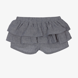 Absorba-Синие шорты из шамбре для девочек | Childrensalon Outlet