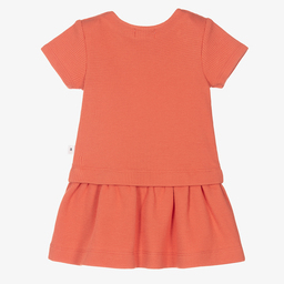 Absorba-Оранжевое хлопковое платье для девочек | Childrensalon Outlet