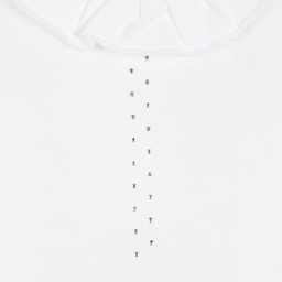 Absorba-Girls White Cotton Top | Childrensalon Outlet