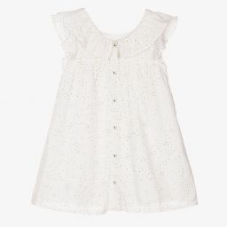 Absorba-Белое платье в цветочек для девочек | Childrensalon Outlet