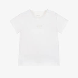 ابسوربا-تيشيرت قطن عضوي لون عاجي للأطفال | Childrensalon Outlet