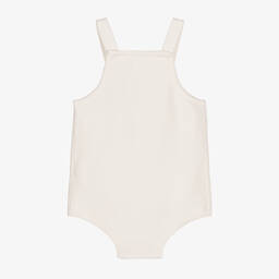 Absorba-Ivory Knitted Cotton Blend Bodysuit | Childrensalon Outlet