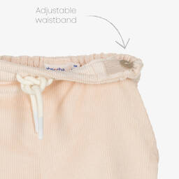 Absorba-Pale Beige Corduroy Trousers | Childrensalon Outlet