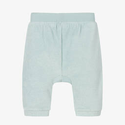 Absorba-Pale Blue Terry Baby Trousers | Childrensalon Outlet