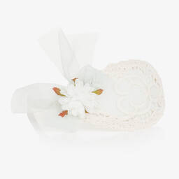 أبويلا تاتا-طوق للشعر تول ودانتيل لون أخضر للبنات | Childrensalon Outlet