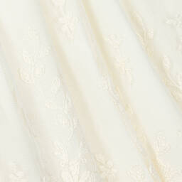 Abuela Tata-Girls Ivory & Green Tulle & Lace Dress | Childrensalon Outlet