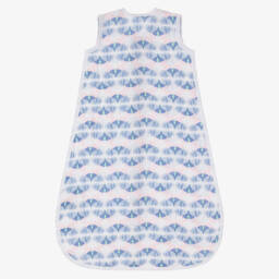 آدين + أناييس-كيس نوم أطفال بناتي قطن موسلين لون أزرق | Childrensalon Outlet