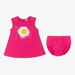 Agatha Ruiz de la Prada-Baby Girls Pink Egg Dress  | Childrensalon Outlet