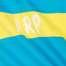 Agatha Ruiz de la Prada-Girls Blue Milano Jersey Dress | Childrensalon Outlet