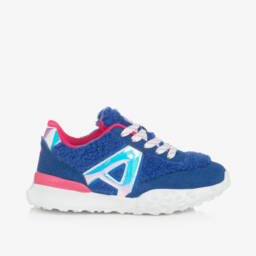 Agatha Ruiz de la Prada-Girls Faux Suede Sherpa Trainers | Childrensalon Outlet
