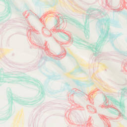 Agatha Ruiz de la Prada-Girls Floral Cotton Dress Ensemble | Childrensalon Outlet