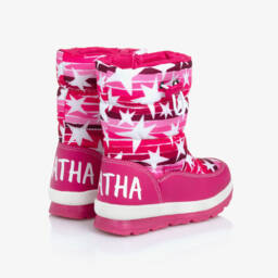 Agatha Ruiz de la Prada-أحذية بنات وردية بنجمة متلألئة | Childrensalon Outlet