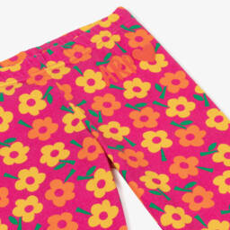 Agatha Ruiz de la Prada-ليقنز بطبعة ورود لون زهري فوشيا للبنات | Childrensalon Outlet