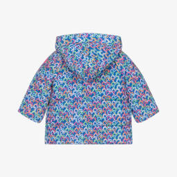 Agatha Ruiz de la Prada-Girls Heart Pattern Puffer Jacket | Childrensalon Outlet