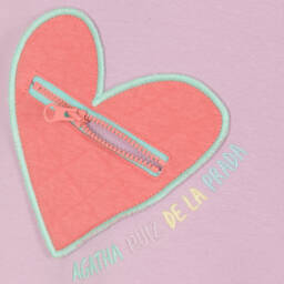 Agatha Ruiz de la Prada-طقم فستان بهودي قطن لون بنفسجي | Childrensalon Outlet