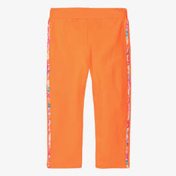 Agatha Ruiz de la Prada-Girls Orange Full Length Leggings | Childrensalon Outlet