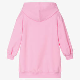 Agatha Ruiz de la Prada-Girls Pink Ballerina Sweatshirt Dress | Childrensalon Outlet