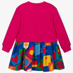 Agatha Ruiz de la Prada-Розовое хлопковое платье для девочек | Childrensalon Outlet