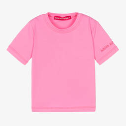 اجاثا رويز دي لا برادا-Girls Pink Cotton Jersey T-Shirt | Childrensalon Outlet