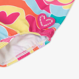 Agatha Ruiz de la Prada-Girls Pink Flower Print Swimsuit | Childrensalon Outlet