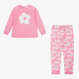 Agatha Ruiz de la Prada-Розовый спортивный костюм для девочек | Childrensalon Outlet