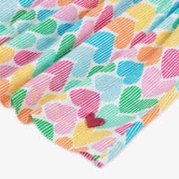 Agatha Ruiz de la Prada-Girls Pink Heartful Cotton Dress | Childrensalon Outlet