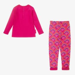Agatha Ruiz de la Prada-Розовый спортивный костюм из джерси для девочек | Childrensalon Outlet