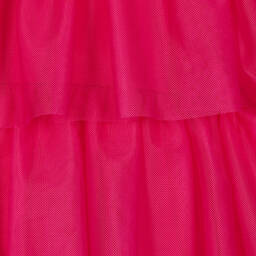 Agatha Ruiz de la Prada-Girls Pink Ruffle Tulle Dress | Childrensalon Outlet