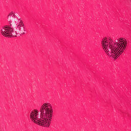 Agatha Ruiz de la Prada-Girls Pink Sequin Heart Dress | Childrensalon Outlet