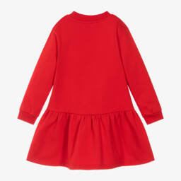 Agatha Ruiz de la Prada-Girls Red Jersey Dress | Childrensalon Outlet