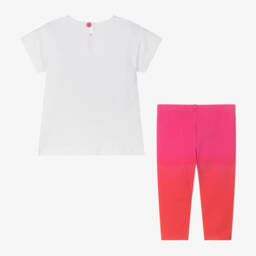 Agatha Ruiz de la Prada-Girls Red & White Heart Outfit | Childrensalon Outlet