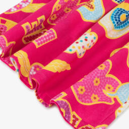 Agatha Ruiz de la Prada-Girls Rosy Patterned Jersey Frock | Childrensalon Outlet