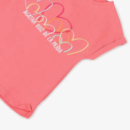 Agatha Ruiz de la Prada-Леггинсы с узором волны розового цвета для девочек | Childrensalon Outlet