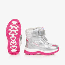 Agatha Ruiz de la Prada-Зимние сапоги с блестящим узором в виде сердца для девочек | Childrensalon Outlet