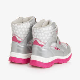 Agatha Ruiz de la Prada-Зимние сапоги с блестящим узором в виде сердца для девочек | Childrensalon Outlet